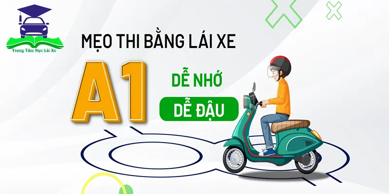 Mẹo thi bằng lái xe A1 dễ đậu
