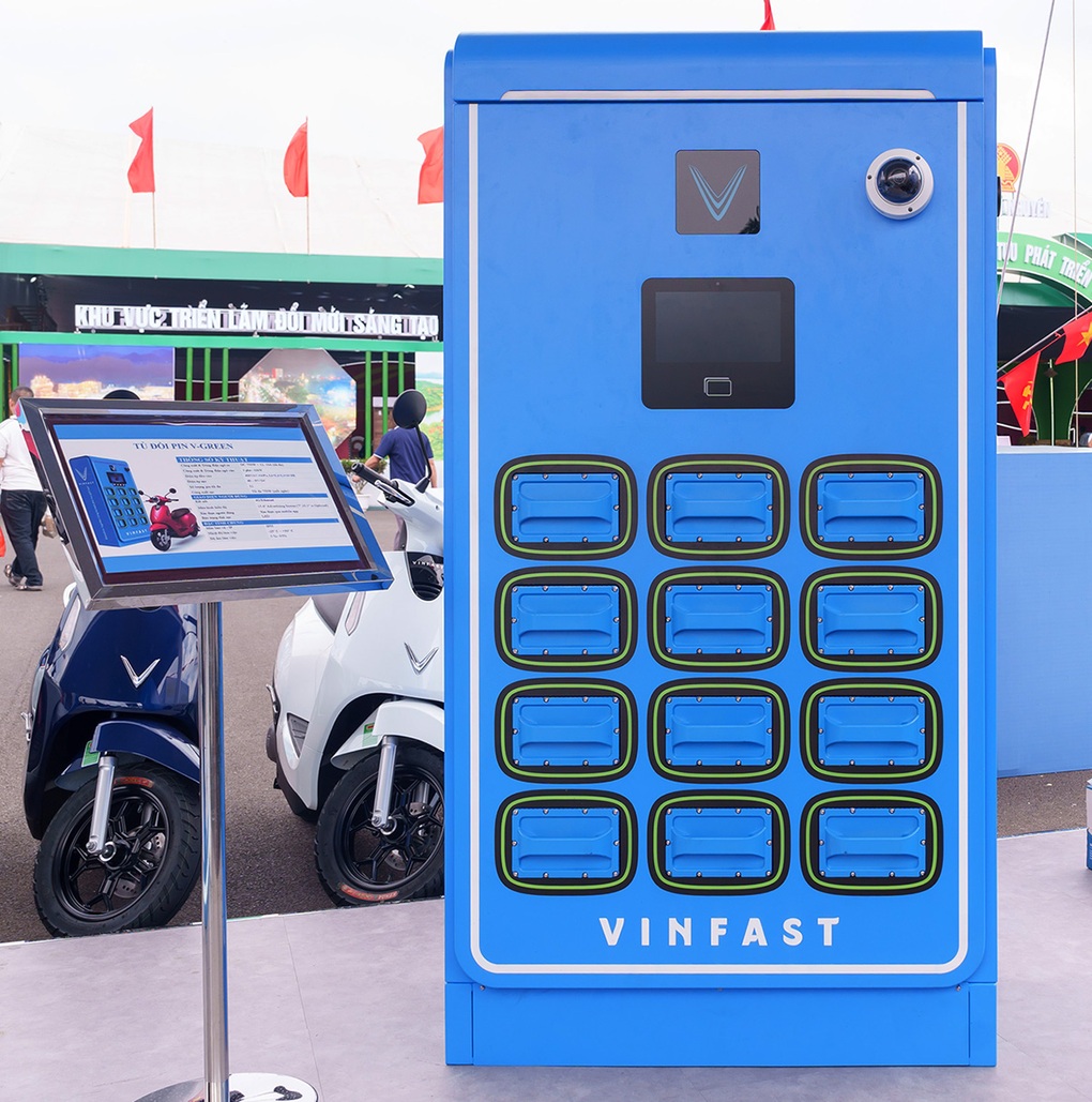Mô Hình Nhượng Quyền Tủ Đổi Pin Xe Máy Điện