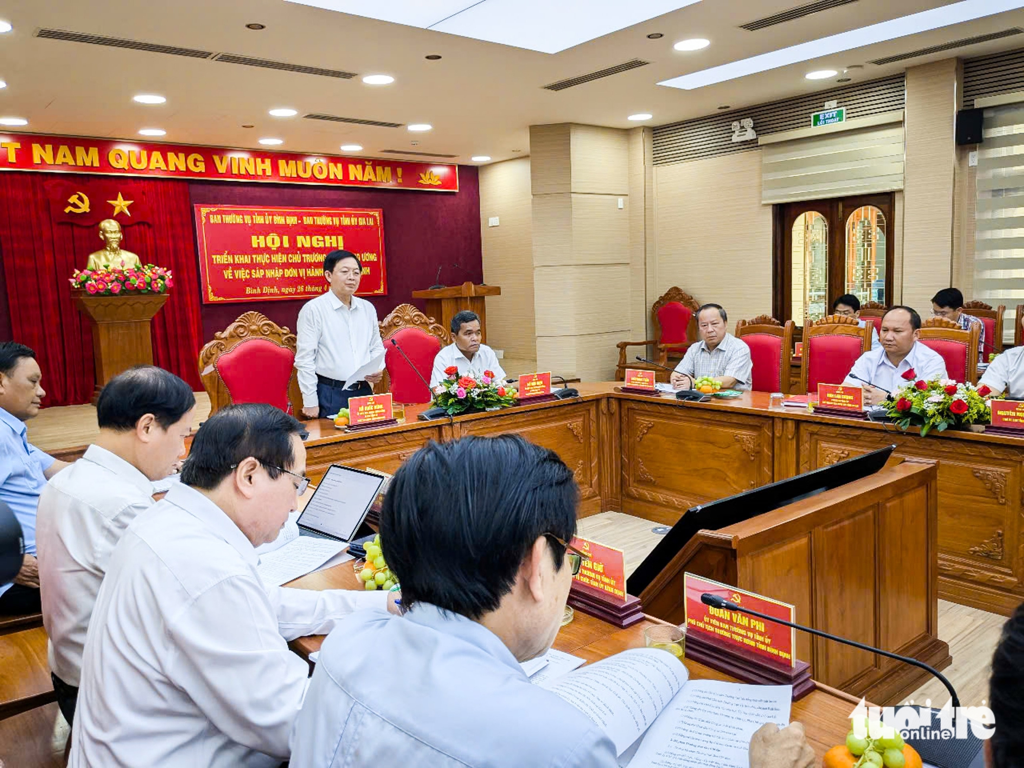Sáp Nhập Gia Lai và Bình Định: Đoàn Kết và Nhất Trí Trong Công Tác Cán Bộ - Ảnh 1.