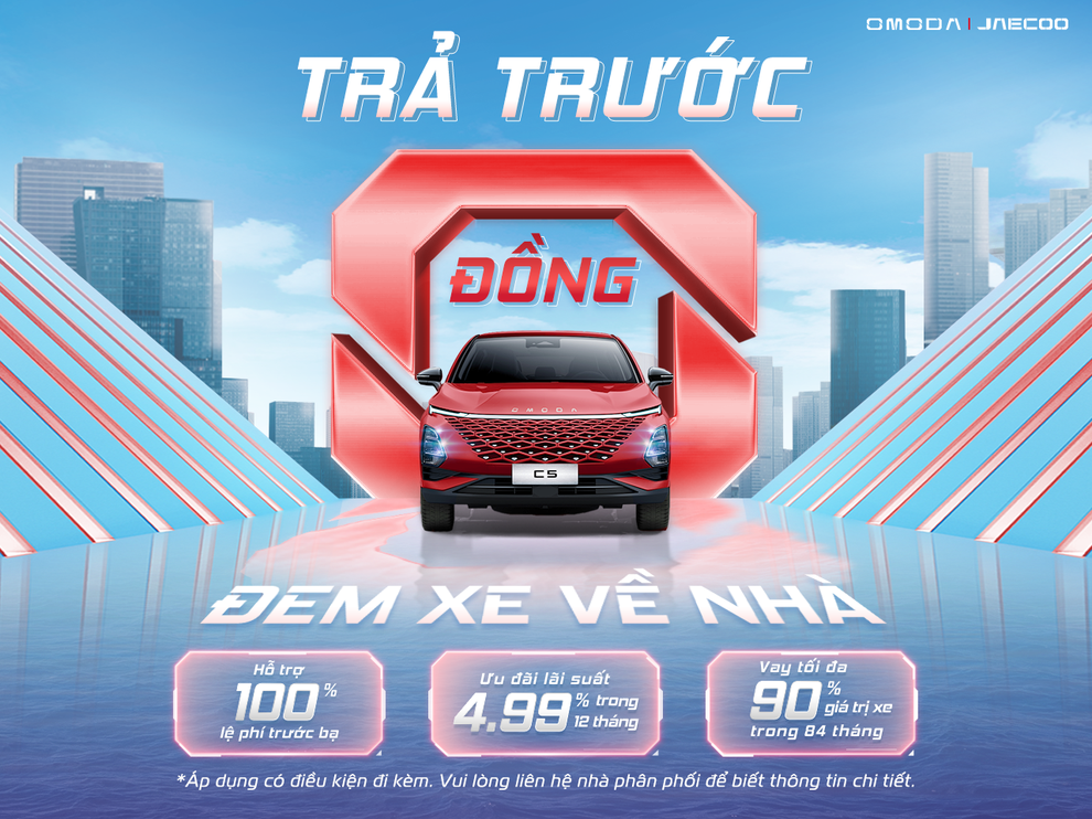 Chương trình ưu đãi cho mẫu SUV Omoda C5 - 1