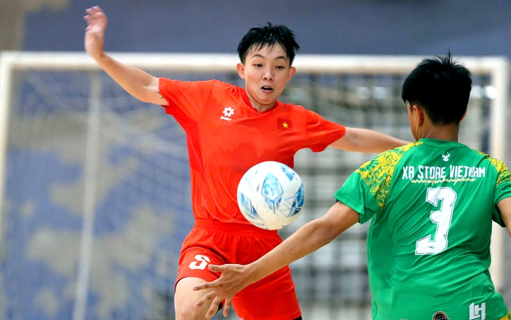 Tuyển futsal nữ Việt Nam thắng CLB Nhật Bản - Ảnh 4.