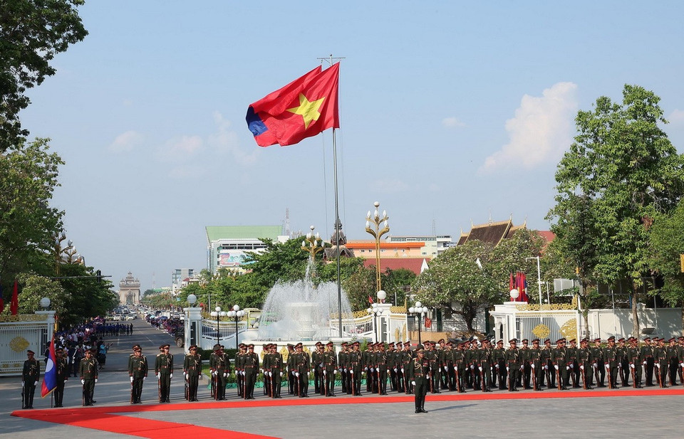 Chủ tịch nước trong lễ đón - Ảnh 5.