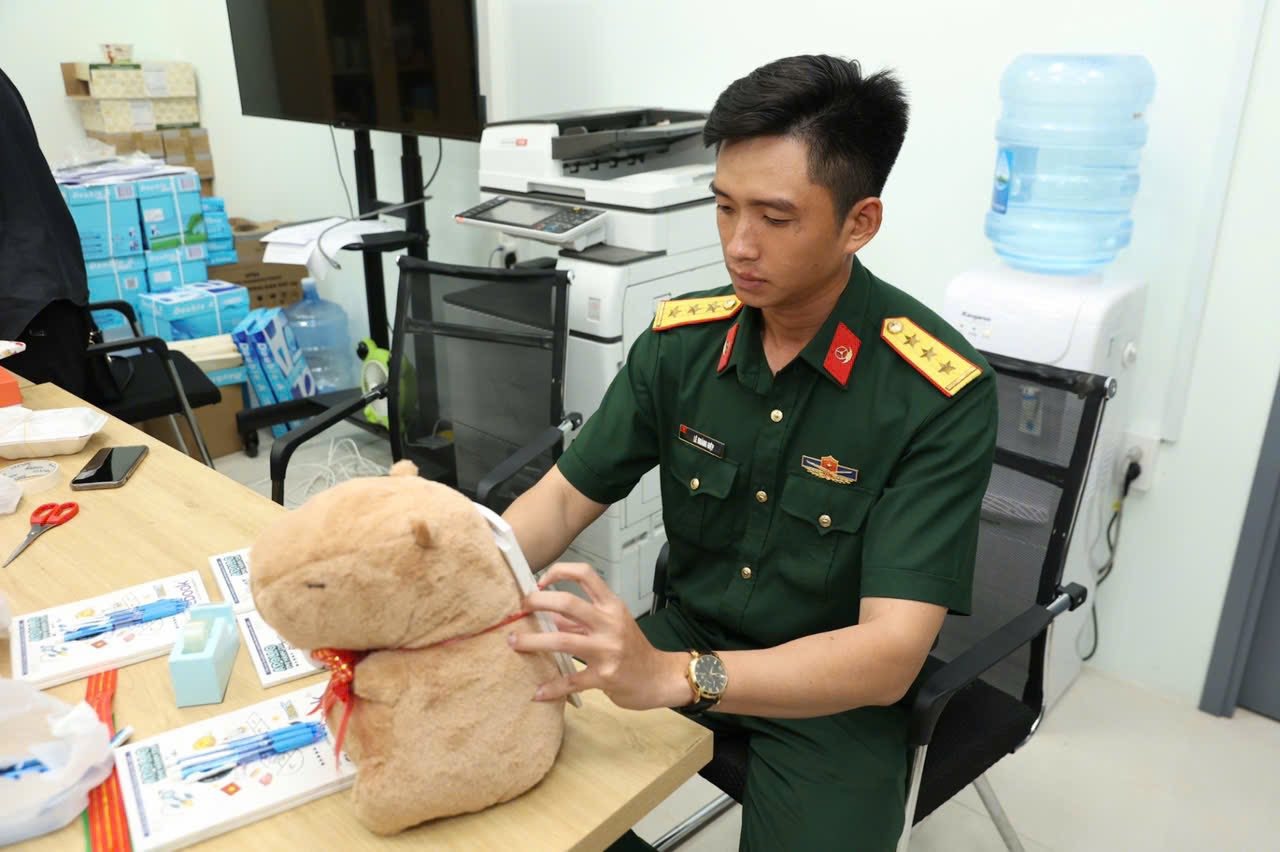 Thượng úy Lê Hoàng Hiệp - Ảnh 1.