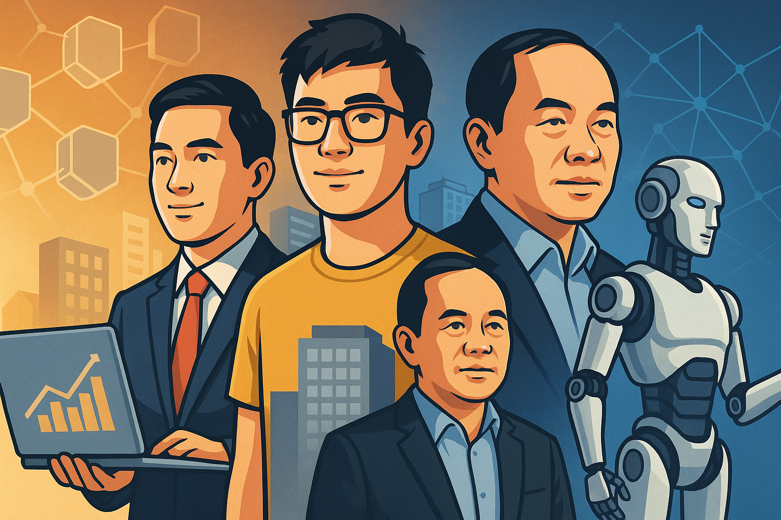 Thế hệ kế thừa của các tỉ phú Việt trong lĩnh vực công nghệ - Ảnh 1.