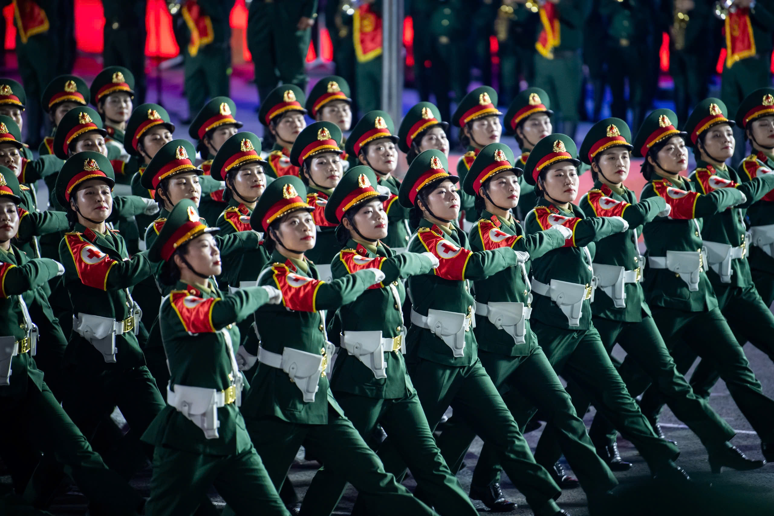 Tổng duyệt diễu binh và diễu hành ngày 27-4: Những điểm khác biệt so với các ngày trước - Ảnh 1.